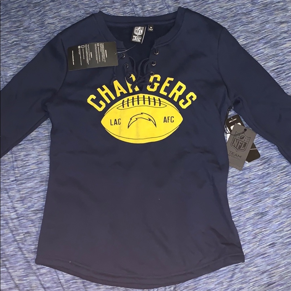 NFL Chargers team apparel long sleeve